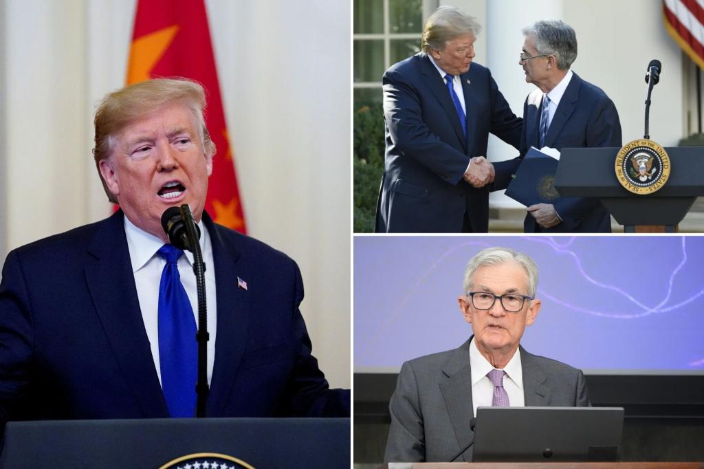 Trump reportedly eyeing cabinet member to replace Jerome Powell