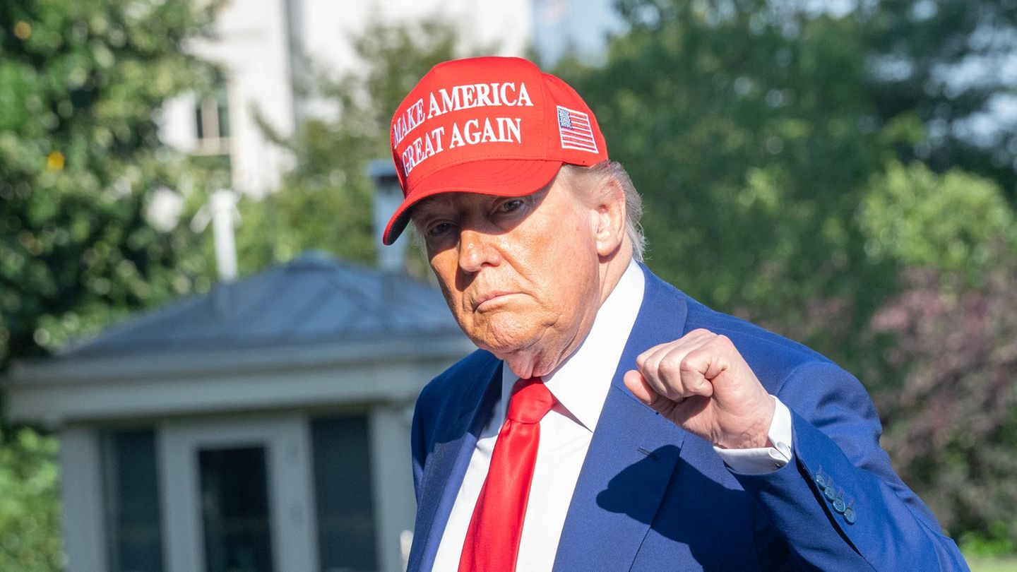"MAKE IRAN GREAT AGAIN": Trump schließt Führungswechsel in Teheran nicht aus - STERN.de
