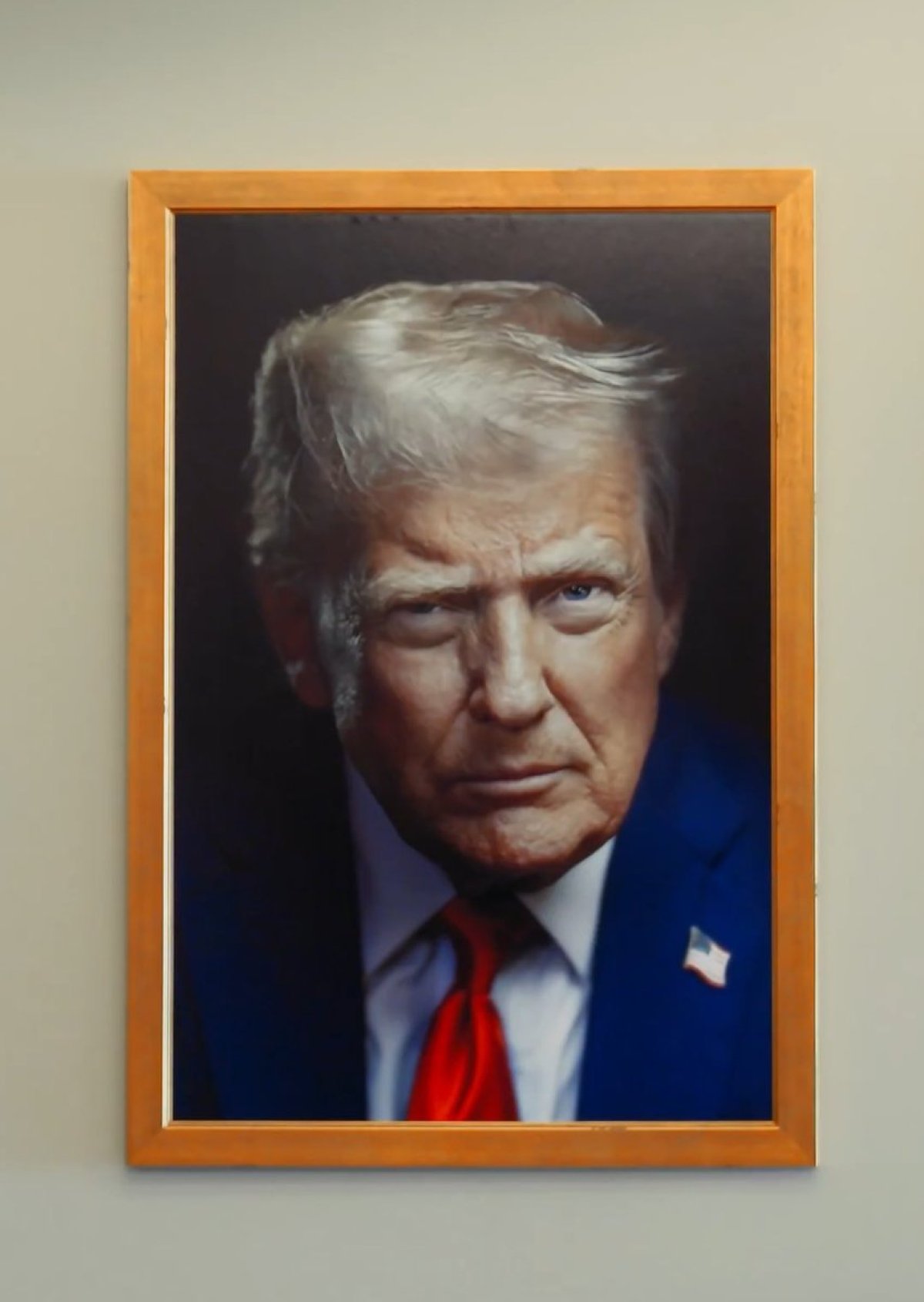 Trump new portrait 