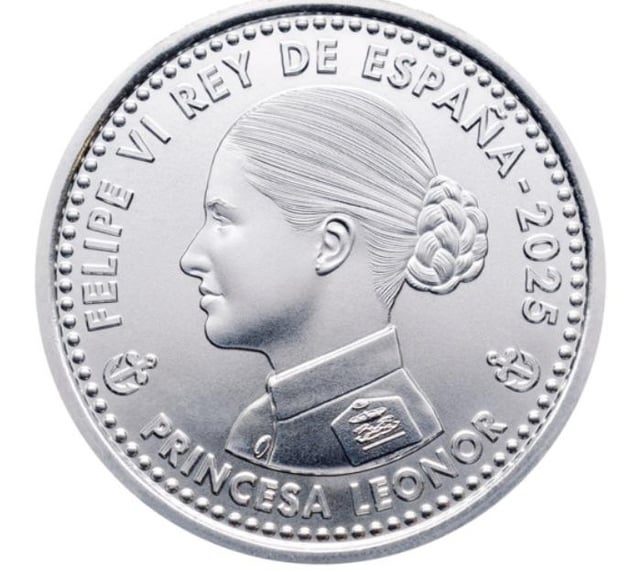 New collector coin for Leonor, Princess of Asturias!