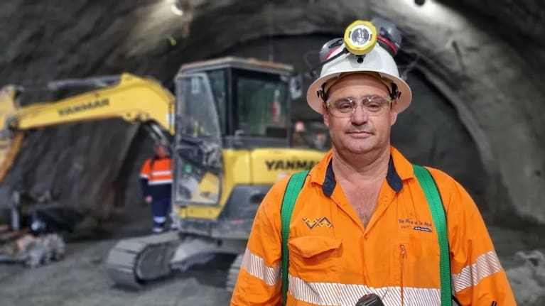 Tunnel supervisor Steve Wiley.