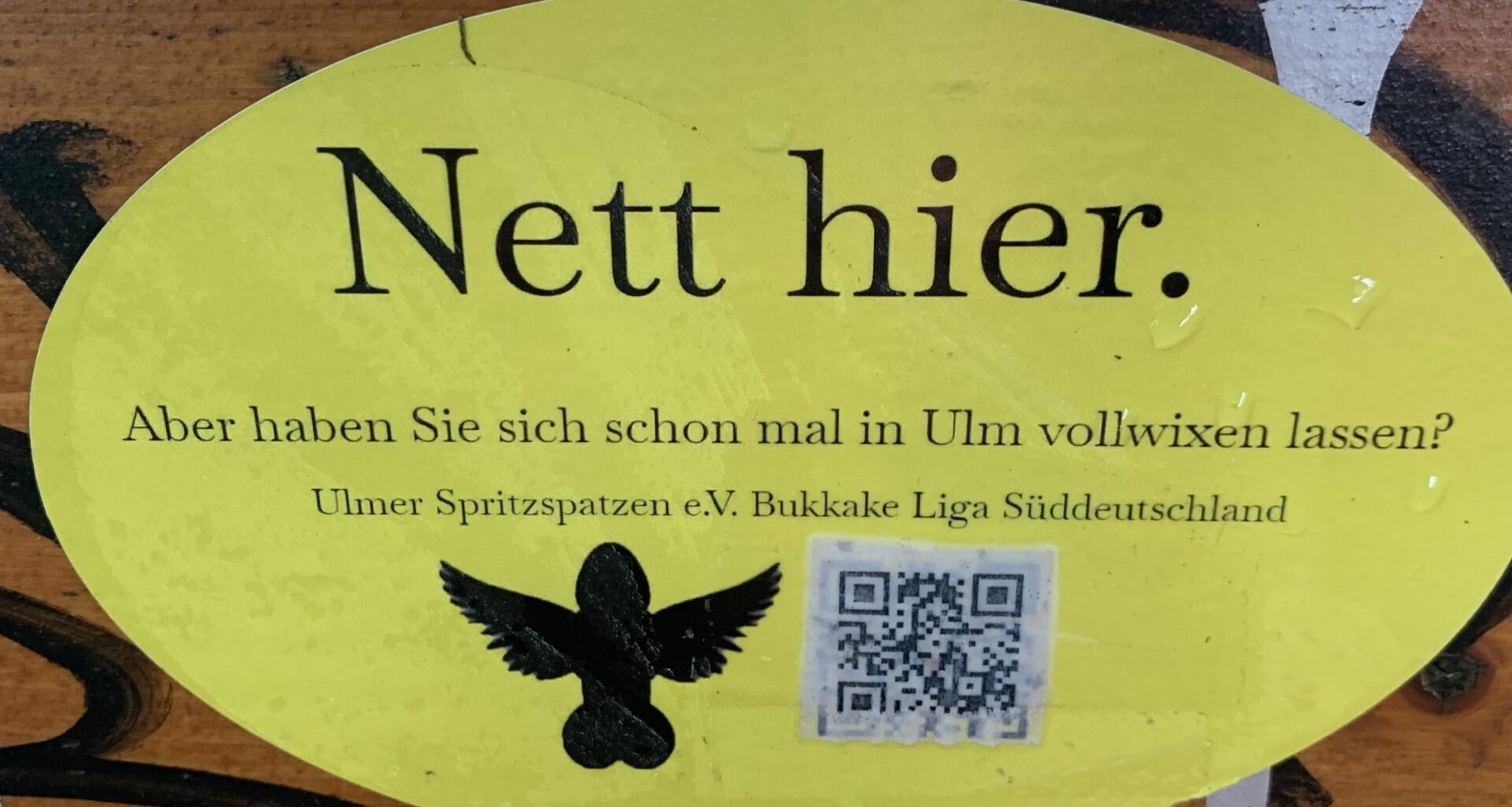 Nett hier etwas anders