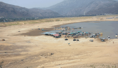 Water level in Khanpur Dam drops to critically low level