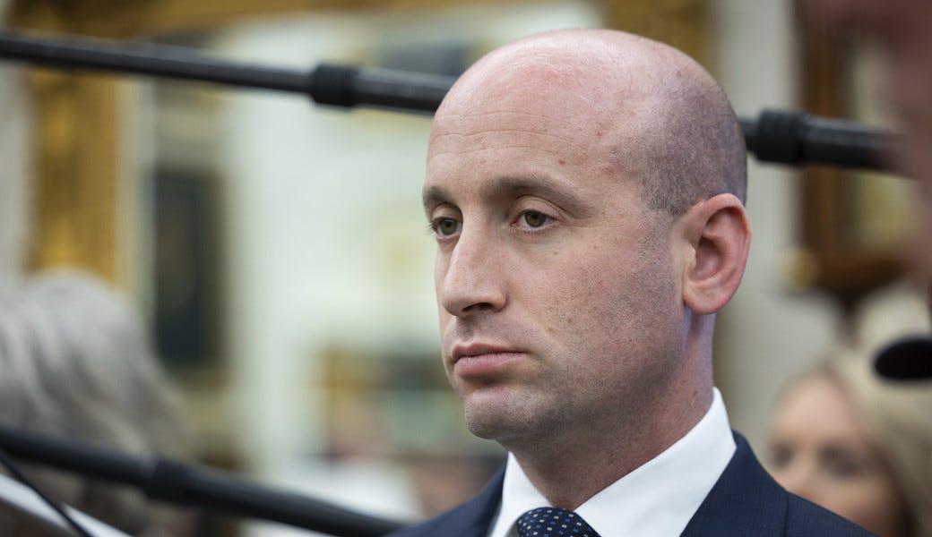 NEWS: Stephen Miller owns a six-figure stock in Palantir, an ICE contractor profiting off of deportations