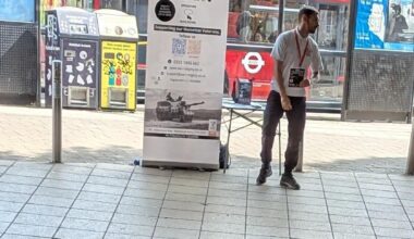 Spotted by Waterloo station