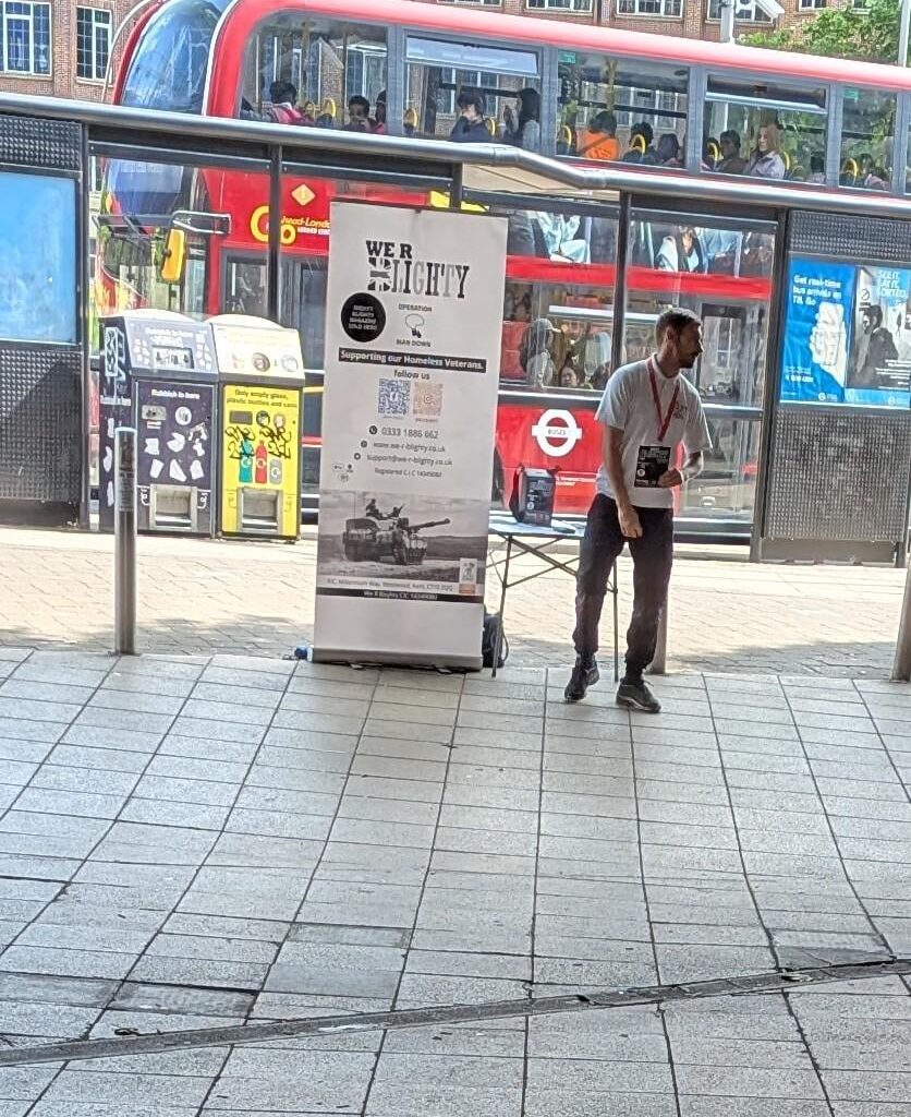 Spotted by Waterloo station