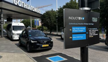New wireless charging station in Sweden