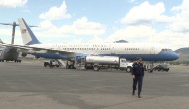 Vice President JD Vance reportedly sets down at Butte airport
