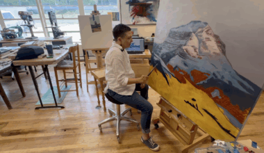 Making space for artist in historic Montana schoolhouse