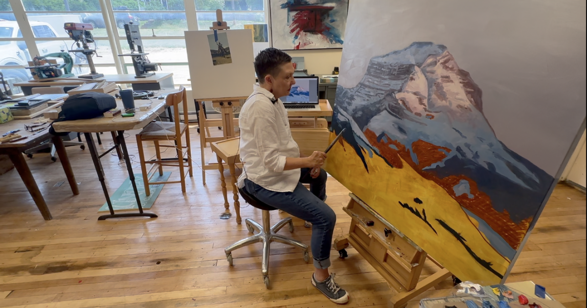 Making space for artist in historic Montana schoolhouse
