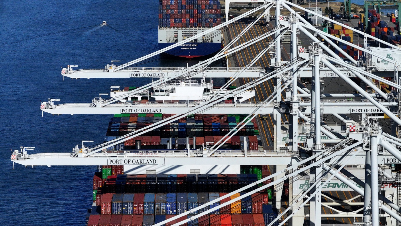 Trump tariff revenue soars 78%. Who’s paying them? : NPR