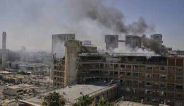 Israel vows retribution after Iranian missile hits hospital : NPR