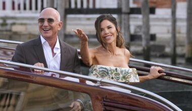 Photos from Venice ahead of Jeff Bezos and Lauren Sánchez's wedding