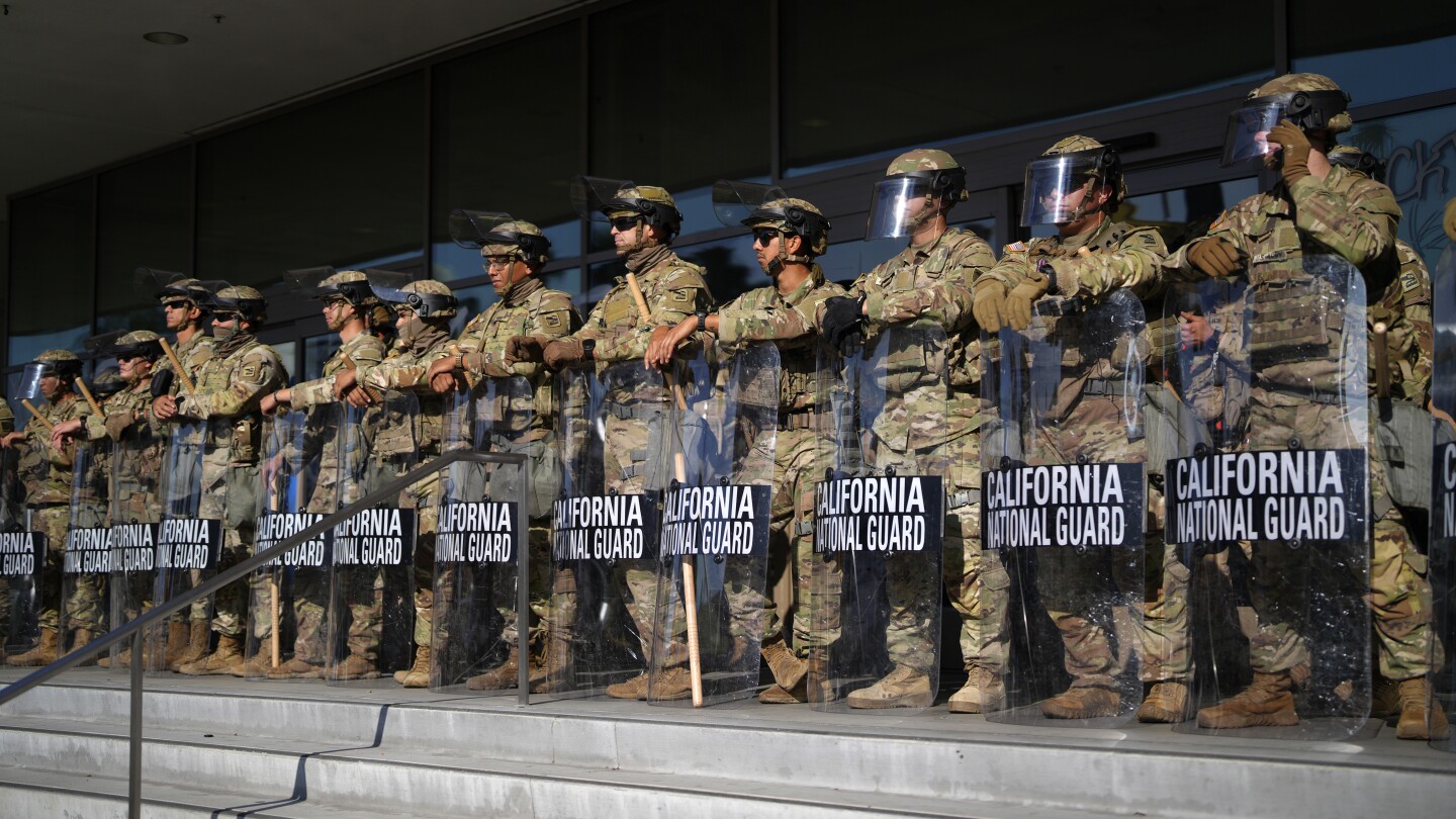 Trump allowed to keep control of National Guard troops deployed to LA