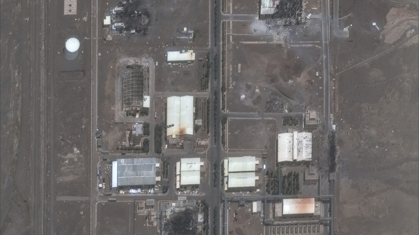 IAEA warns of contamination risk in Iran's Natanz nuclear enrichment facility after Israeli strikes