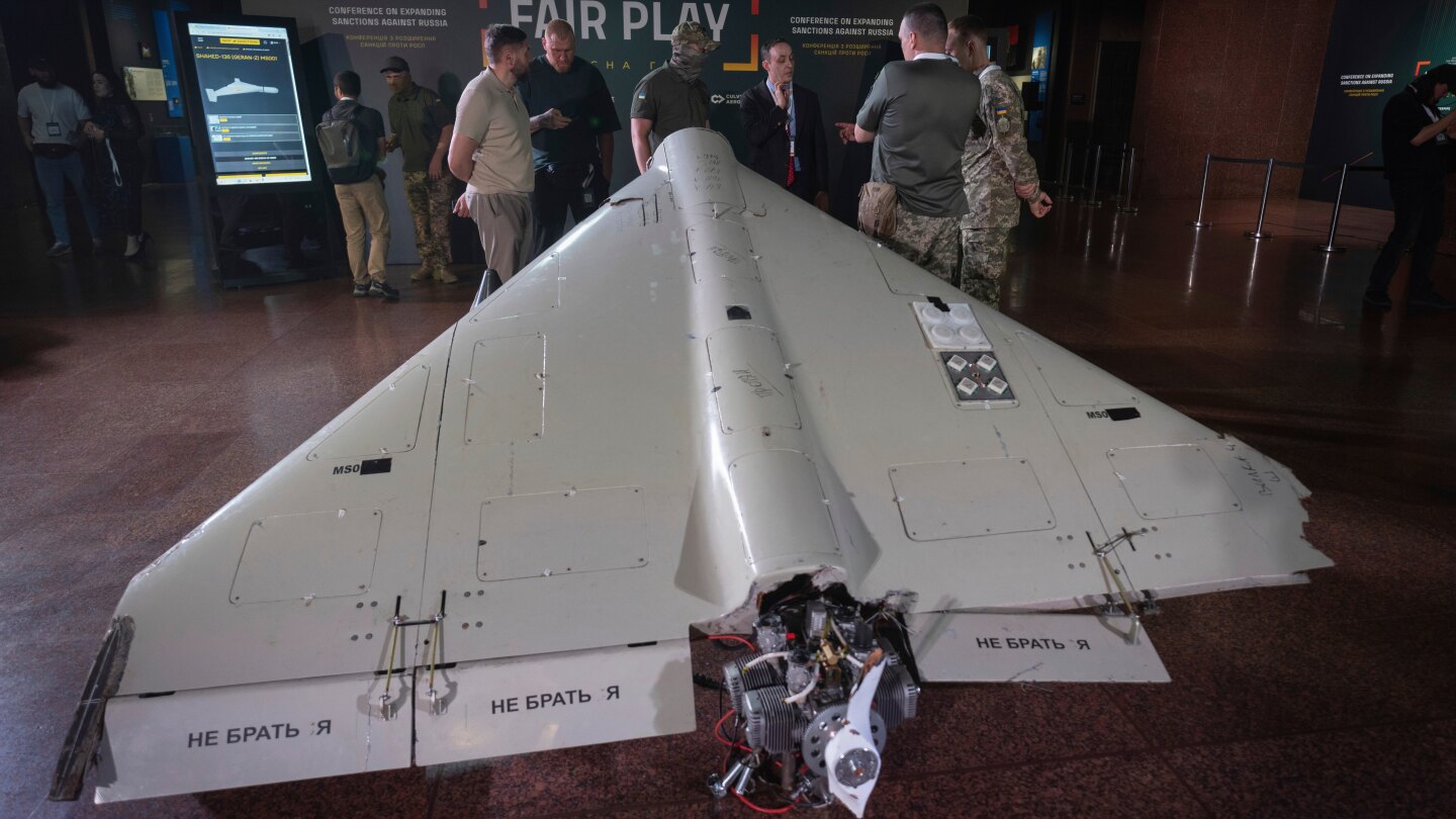 Russia and Ukraine trade long-range drone attacks as Putin says Moscow is ready for new peace talks