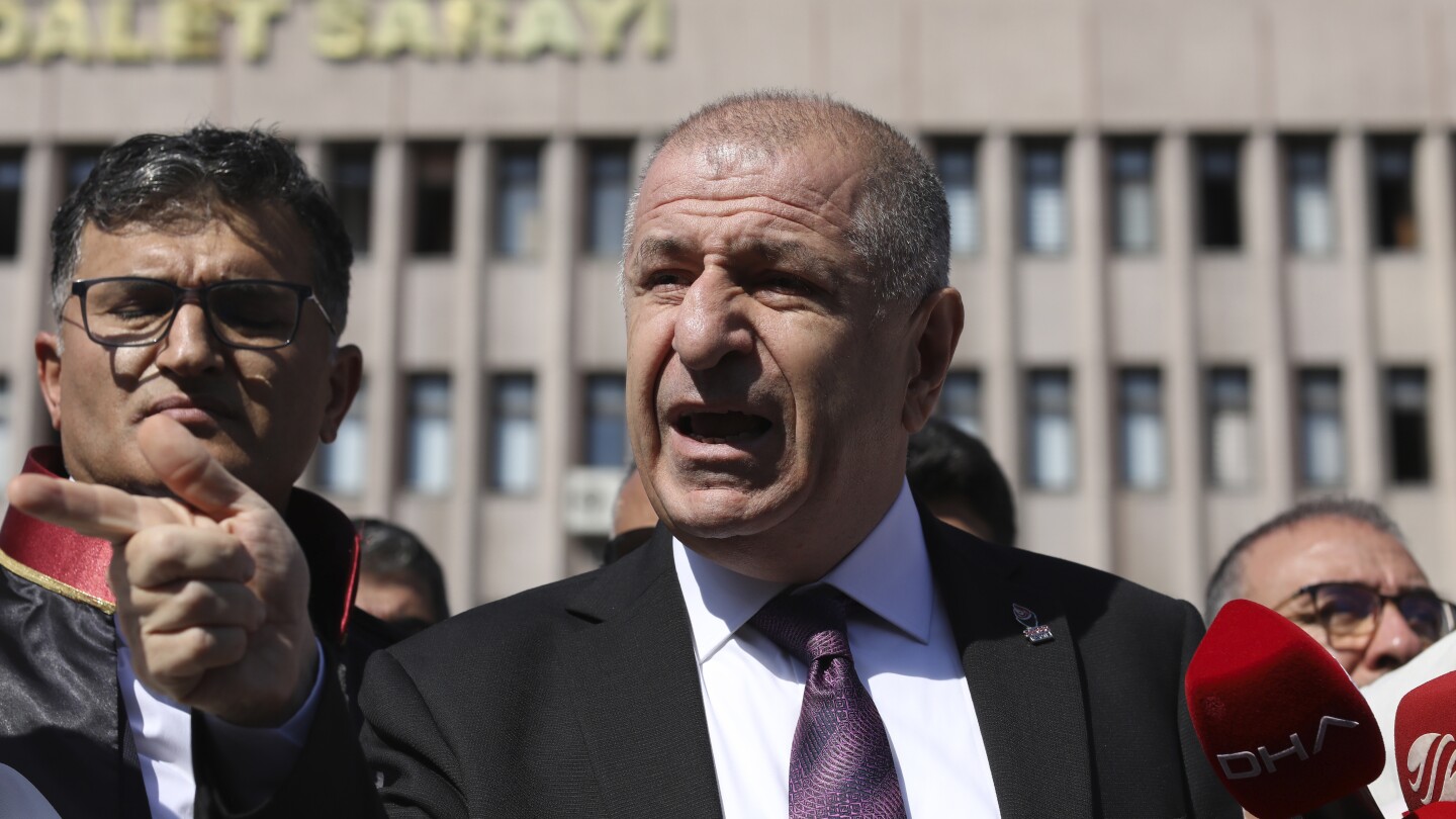 Turkey sentences far-right politician but orders release because of time already served