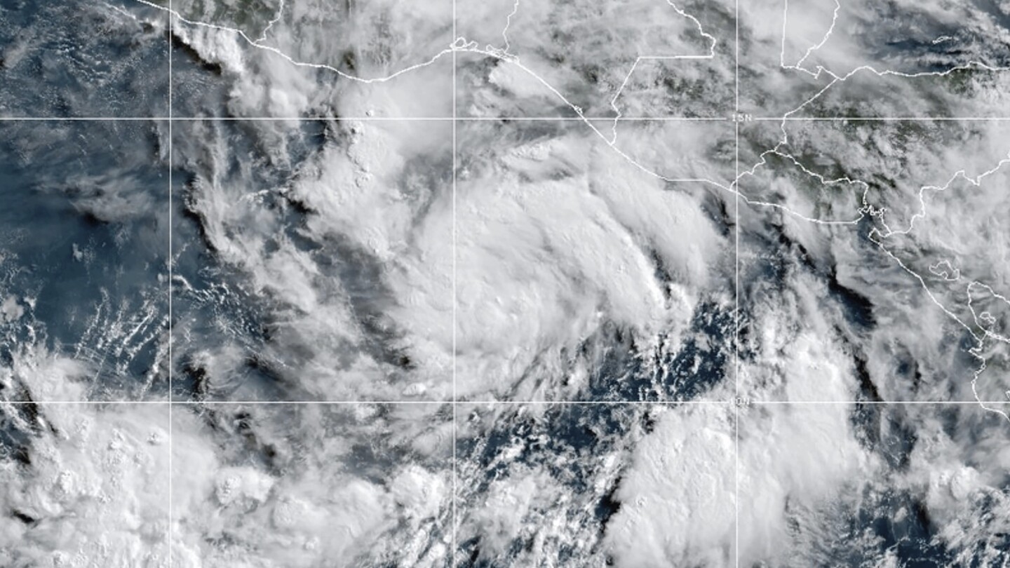 Hurricane warning issued as Tropical Storm Erick gains strength in the Pacific