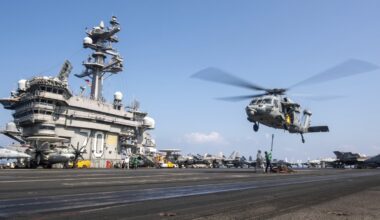 How the US shifted military jets and ships in the Middle East