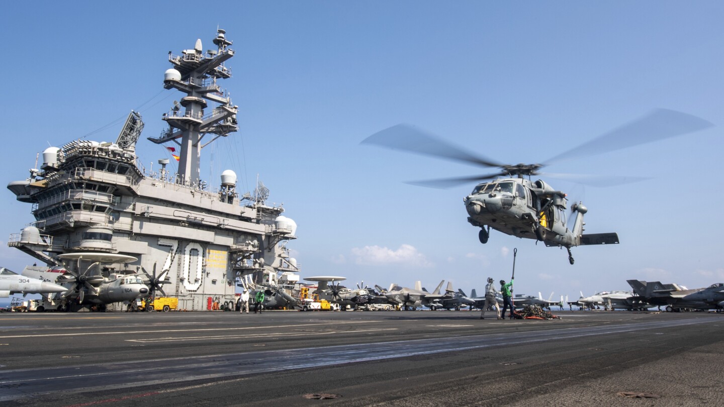 How the US shifted military jets and ships in the Middle East