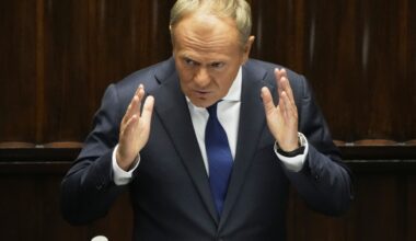 Donald Tusk makes his case before a confidence vote in Poland
