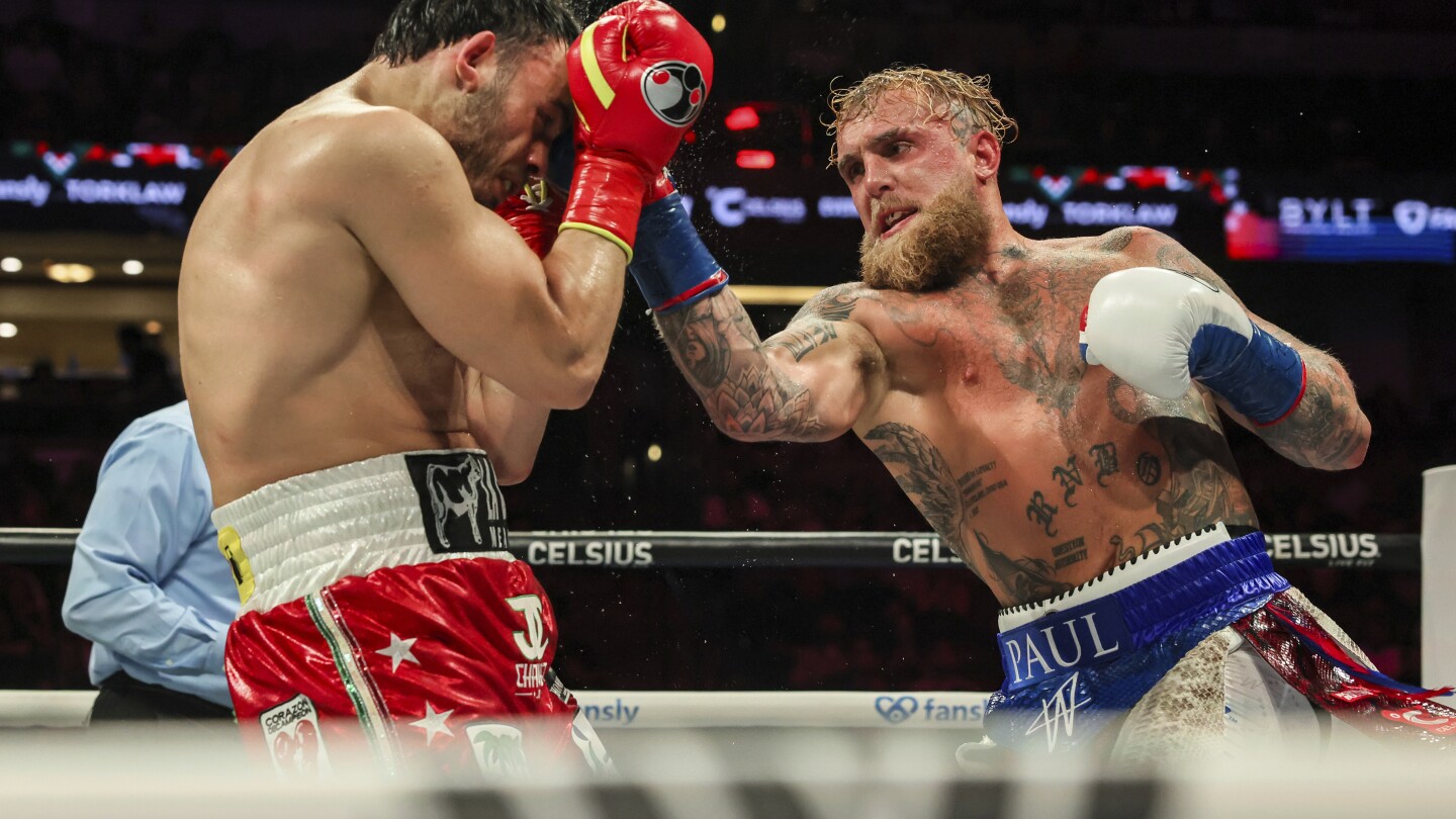 Jake Paul beats former middleweight champ Julio César Chávez Jr. by unanimous decision