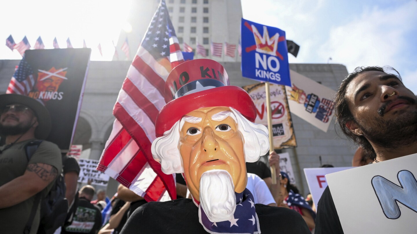 Live updates: Nationwide protests against Trump underway before military parade