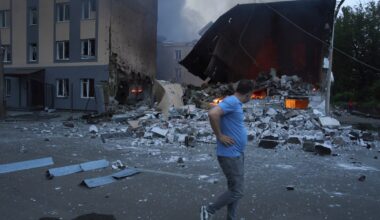 Russia attacks Ukraine with drones and missiles, killing 3