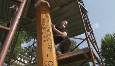 Minneapolis community to gather for annual giant pencil sharpening
