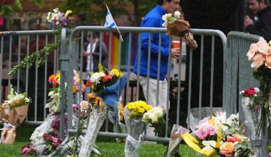 A woman has died after being hurt in a firebomb attack during a demonstration in Colorado