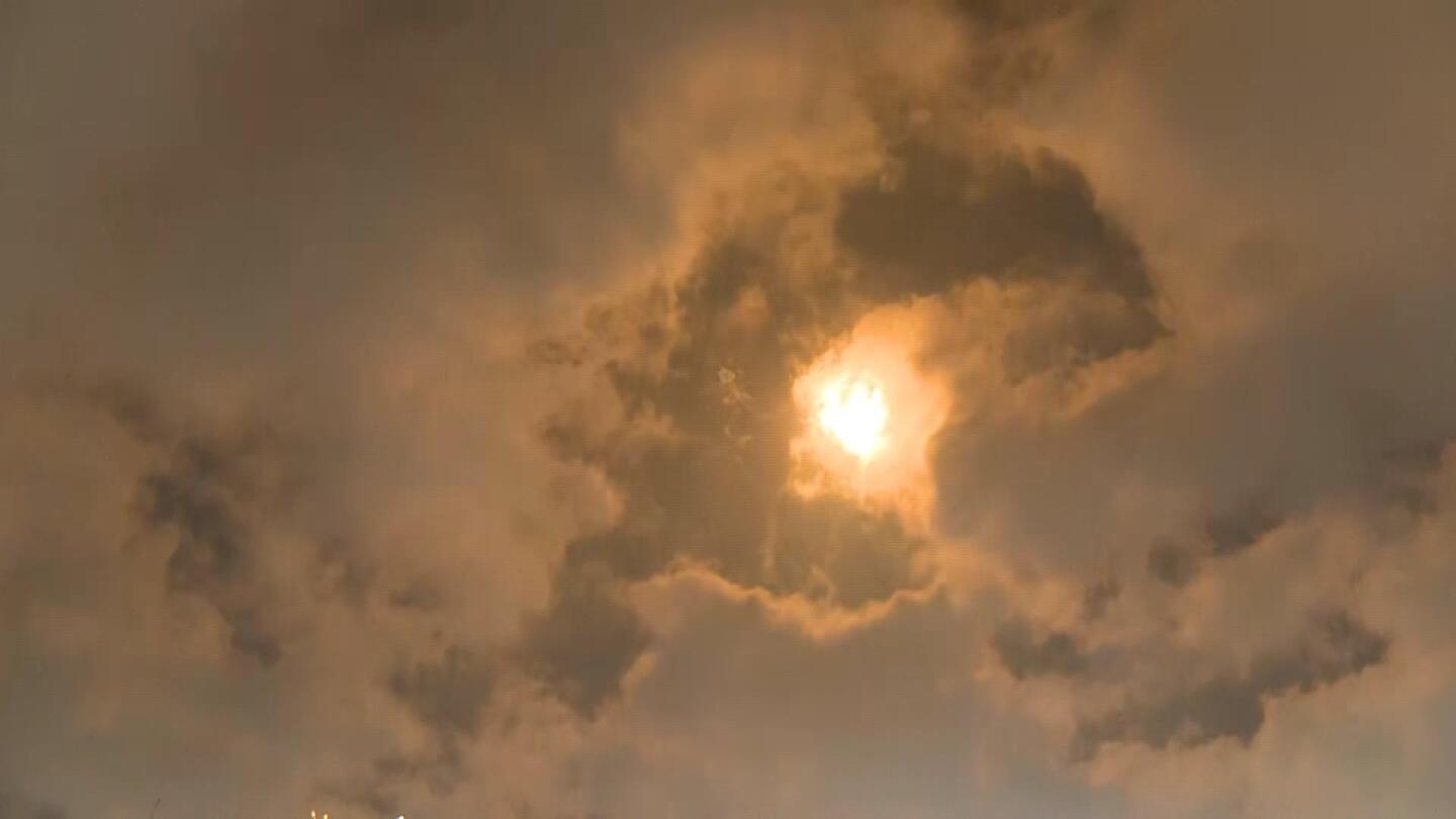 Iranian missiles intercepted over Tel Aviv