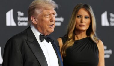 Trump attends 'Les Misérables' at Kennedy Center after taking over venue
