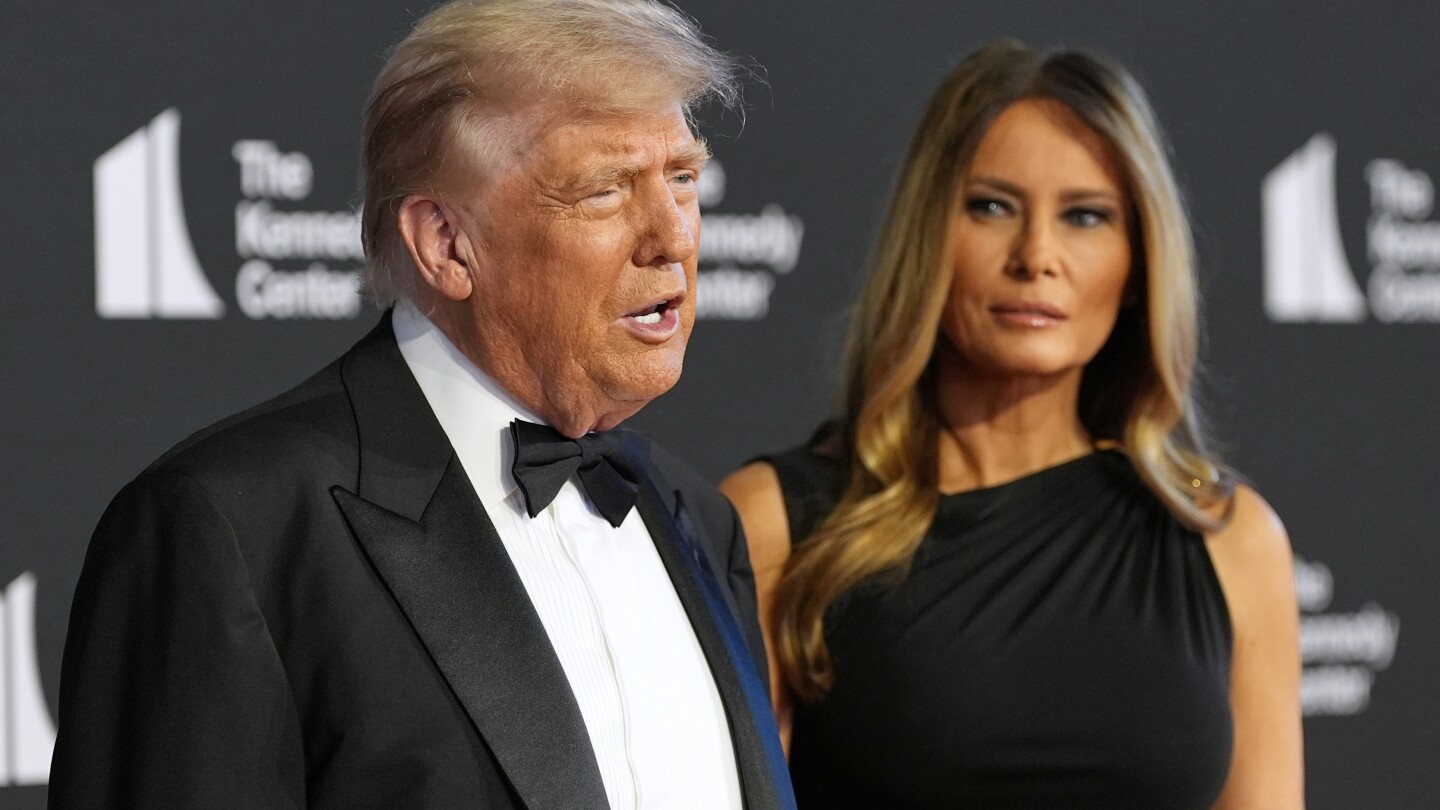 Trump attends 'Les Misérables' at Kennedy Center after taking over venue