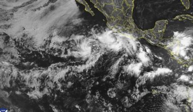 Tropical Storm Barbara strengthens off Mexico's coast