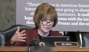Minnesota Democrat Tina Smith contemplates more security after shooting