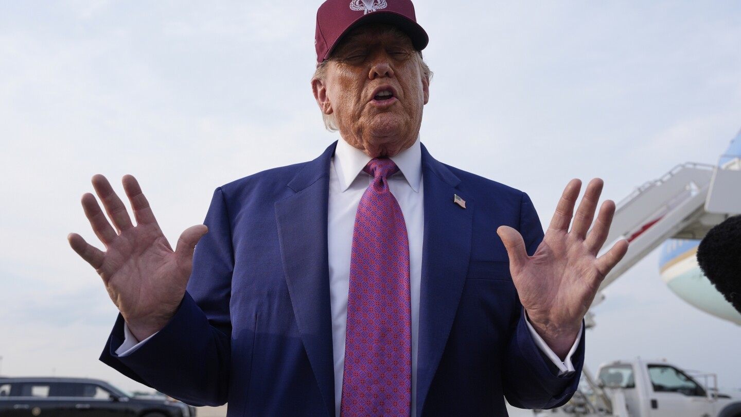 Trump hails appeals court ruling on his tariff policy as a 'great' win