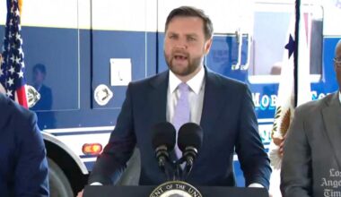 Vice President JD Vance rips Newsom, Bass and mocks Padilla during visit to Los Angeles