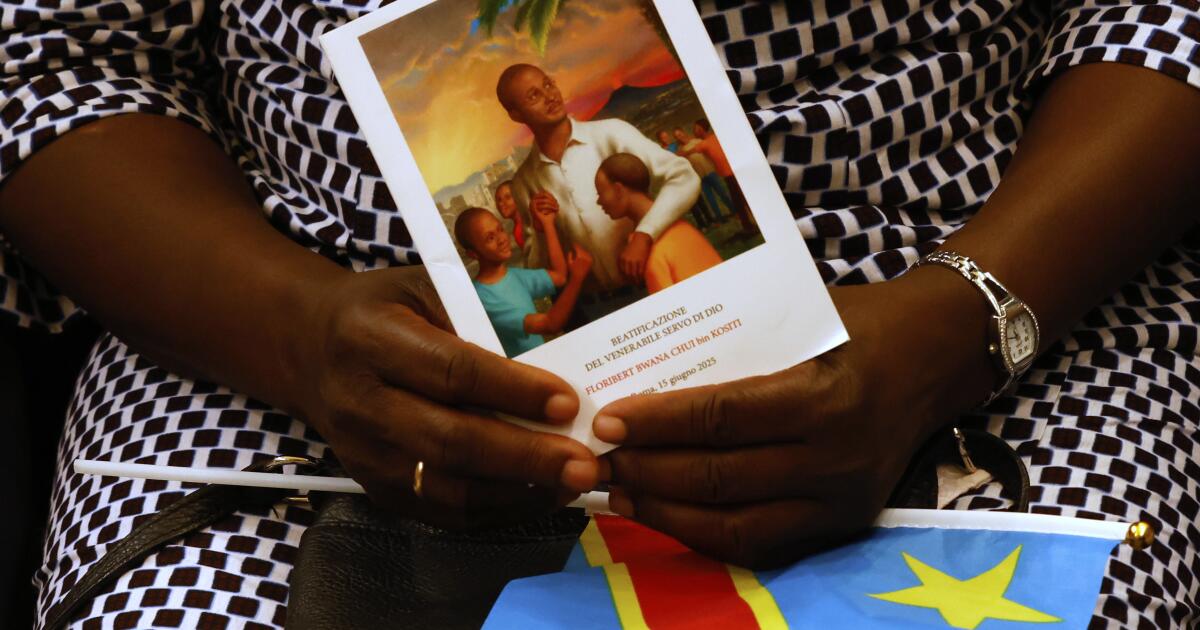 Congolese man who died resisting corruption beatified by Vatican