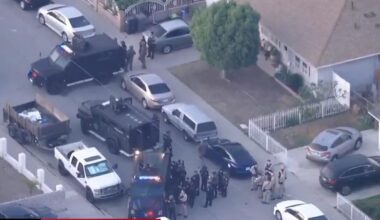 Baldwin Park shooting: 1 officer killed, another wounded