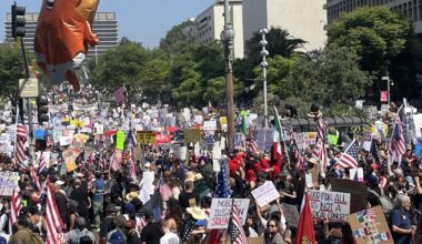 'No Kings' demonstrations across L.A. against ICE sweeps, Trump presidency