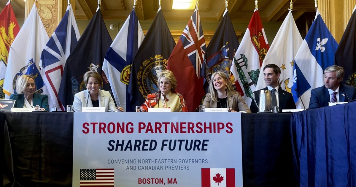 Northeast governors, Canadian premiers pledge collaboration despite trade war and tourism slide