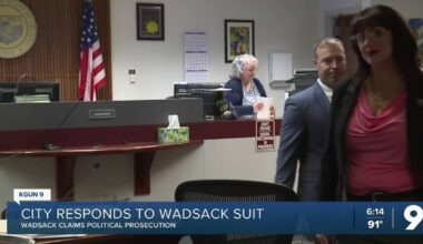 Former State Senator claims political prosecution. City responds.