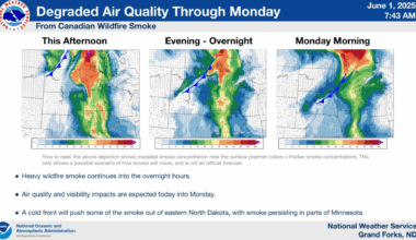 'Unhealthy' air quality alert issued for Red River Valley amid Canadian wildfire smoke - InForum