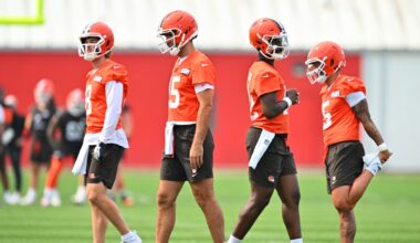 Browns may keep four quarterbacks on 53-man roster