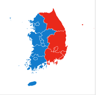 [OC] Land doesn't vote. People do. Korean version, 2025.