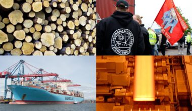 Hamnarbetarnas storstrejk slår mot svensk industri – ”Väldigt aggressivt”