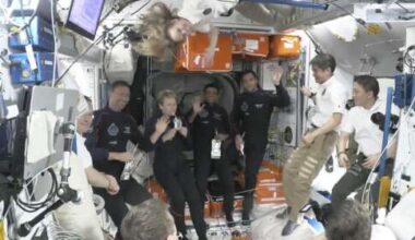 International Space Station welcomes its first astronauts from India, Poland and Hungary