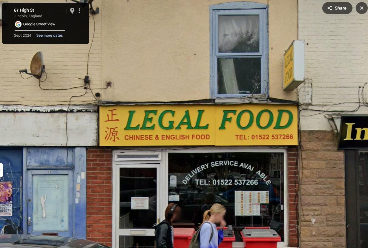 Saw this place in Lincoln today, wonder if there's an illegal one?