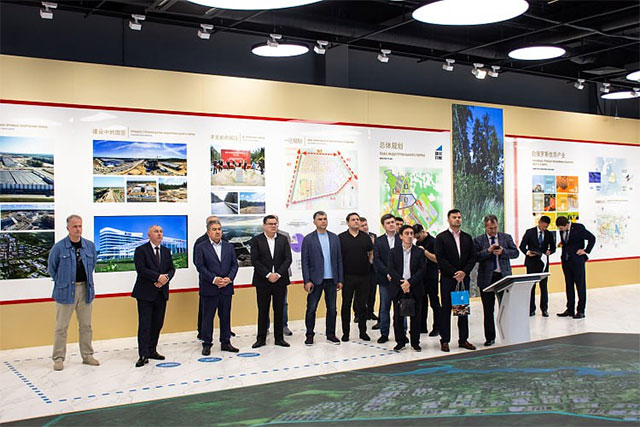 Uzbek Delegation Visits the Great Stone Industrial Park in Belarus