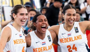 Nederlandse 3x3-basketbalsters grijpen eerste wereldtitel met zege op gastland Mongolië